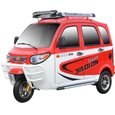 China YAOLON Auto Adult Tuk Tuk Bajaj Rickshaw Passenger Tricycle Electric In Low Price For India Taxi for sale