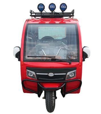 China Electric Mototaxi Tricycle with Rear Drum Brake and 400-10 Tire Size 's Top Choice for sale