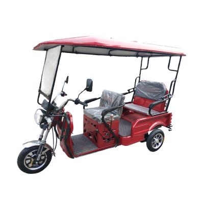 China Low price motorized cargo three wheel electric scooter tuk tuk drum damper electric tilting tricycle for sale