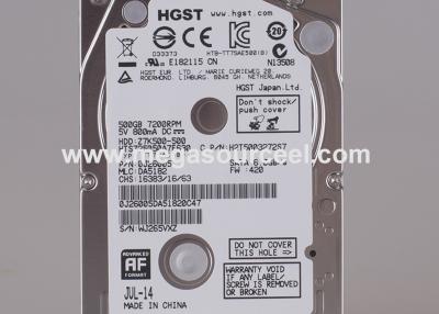 China 500GB Harde Aandrijving 7200 t/min Z7K500 Hitachi HTS725050A7E630 van het 2,5 Duimnotitieboekje Te koop