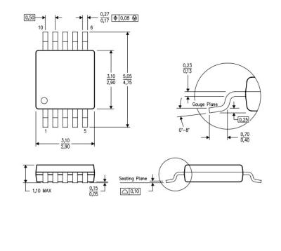 Cina TPS62007DG - CONVERTITORE CC-CC SCENDERE di POTERE BASSO di Strumento-ALTO-EFFICIENZA del Texas in vendita