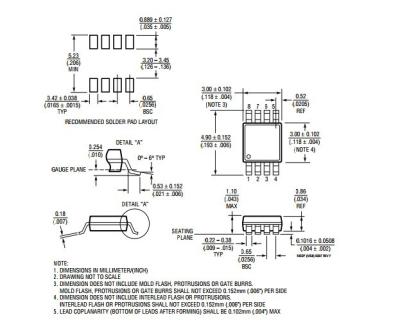 Cina LTC6903CMS8 - Tecnologia lineare - 1kHz - oscillatore programmabile della porta seriale 68MHz in vendita