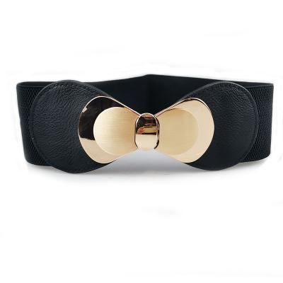 China Elastic Stretch Waistband Fashion Wide Elastic Bowknot for sale