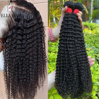 China Luxury 10A Kinky Curly Hair Weave, Raw Afro Virgin Human Mongolian Kinky Curly Hair, Cheap Afro Kinky Curly for sale