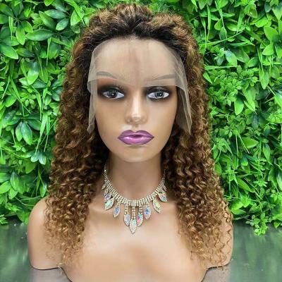 China Jerry Curl 1b/30 Human Hair Lace Front Wig Remy Lace Wigs For Brazilian Black Wholesale Front Natural Alimina Mink Women Transparent Swiss for sale