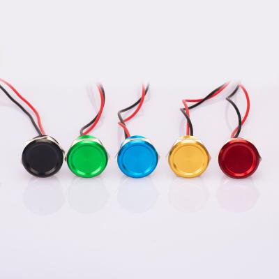 China 16mm 19mm Aluminum Oxide Metal Oxide Shell Momentary Underwater Colorful Push Button Switch, Switch Capacitive Touch for sale