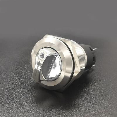 China Control Switch 19mm 22mm Led Metal Brass Rotary Push Button Waterproof Other Rotary Switch for sale