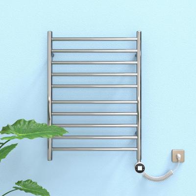 China Indoor Hotel Heater Amazon Stainless Steel 304 Stainless Steel Towel Rack Bathroom Water Heater Warmer Electric Heater for sale