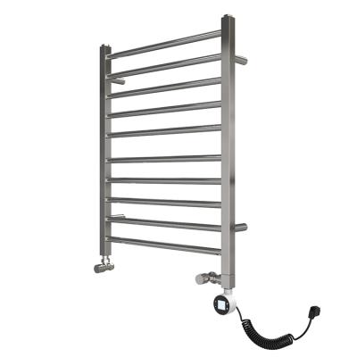 China Wall Mounted Towel Heater CE Bathroom Rail 304 Stainless Steel Towel Warmer Dryer Heaters for sale