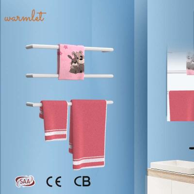 China Designer Towel Rack Heater Wholesale Bathroom Customized Electric Wall Mounted Towel Rack Drying Rack for sale