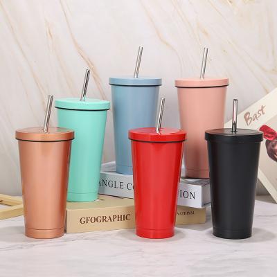 China 500ml 750ml Stainless Steel Sustainable Customized Coffee Mug Insulated Vacuum Mugs For Promotion for sale