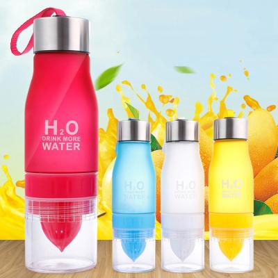 China Gifts Hydrogen Hydrogen Water Bottle 700ml H2o Fruit Infuser Viable Promotional Outdoor Water Bottle With Strings for sale