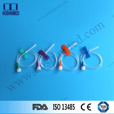 China Medical Grade Disposable 21G PVC Winged Scalp Vein Set for sale