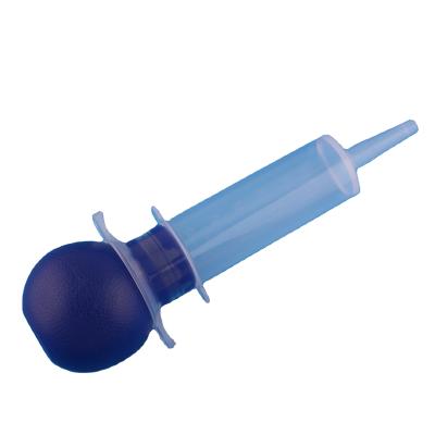 China PP Wound 60ml / 100ml Disposable Bulb Irrigation Wash Syringe for sale