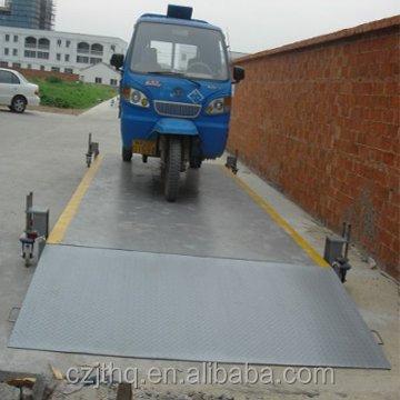 China Kingtype mobile electronic truck scale/portable weighbridge for sale 2.5x5m/3x6m/3x8m/3x9m/3x10m/3x12m for sale