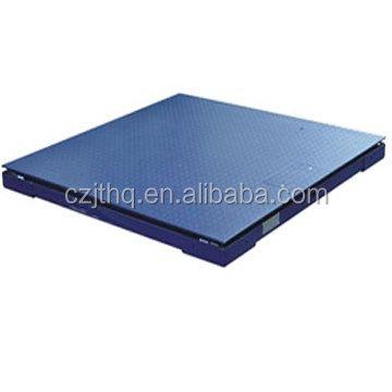 China Carbon Steel Plate Electronics Industry Floor Scale 5t for sale