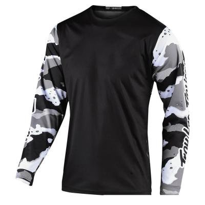 China Breathable Customized Downhill Road Bike Shirt Long Sleeve MTB Jersey Bicycle Uniforms for sale