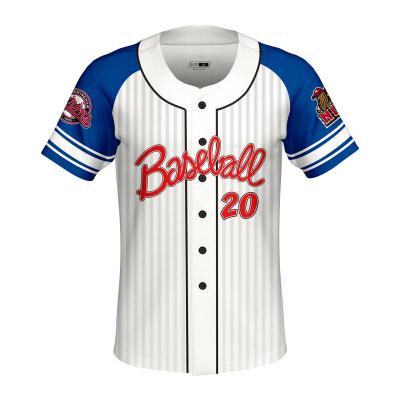 China Breathable Custom Sublimation Softball Apparel Baseball Jersey Shirt for sale