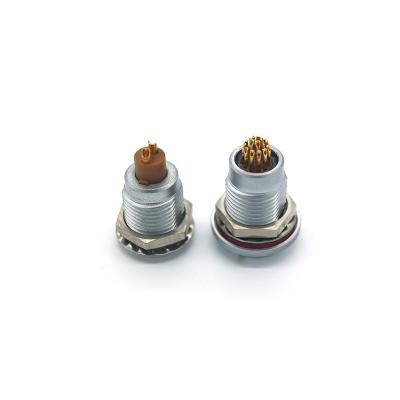 China Brass With Nickel Plated B Series Jack Socket Connector Plug In-Line Customized Female Connector for sale