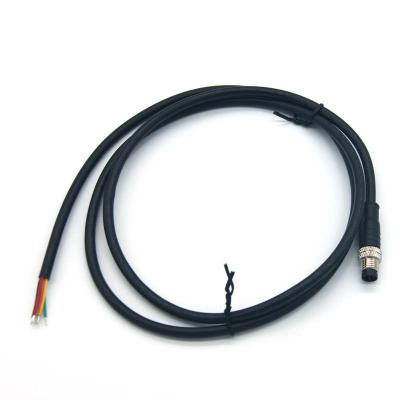 China Customized M8 Plug Male 6P Round Cables Industrial Cordsets Connectors From China for sale