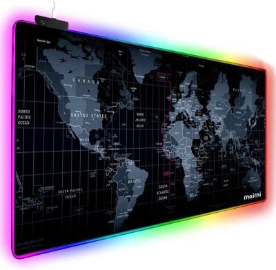 China 2021 newest large xxl rgb custom gaming gel desktop gel HEATING mouse pad for sale