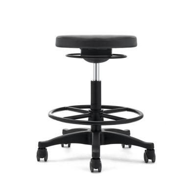 China 600-865mm New Popular Ergonomic 360 Degree Adjustable Swivel Height Adjustable Sitting Balance Shimmy Stool With Wheels for sale