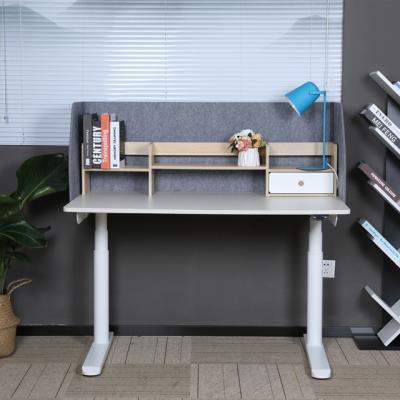 China Office Furniture Factory Direct Sales Modern Electric Adjustable Height Study Table for sale