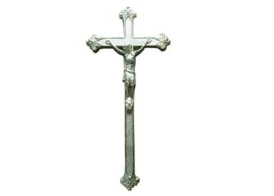 Chine Le × funèbre 18,5 cm pp de la taille 38,5 de crucifix de cercueil de décoration de Jésus réutilisent des matériaux à vendre