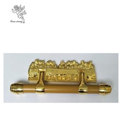 China Pale Gold Coffin Swing Handles afrikanisches Plastik der Art-ABS-pp. zu verkaufen