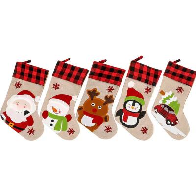 China Wholesale QUICK DRY Fashionable Premium Christmas Tree Sock Christmas Decoration Hanging Colorful Socks for sale