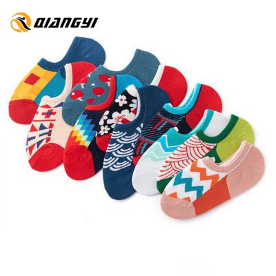 China Wholesale Ship Cotton Summer Breathable No Show Ankle Socks, High Quality Women Men Invisible Socks for sale