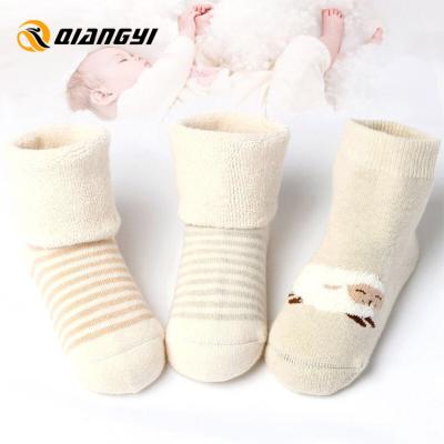 China Factory Antibacterial Organic Cotton Accept Custom Logo Boy Girls Soft Baby Socks , Baby Socks Organic Cotton for sale