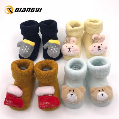 China 2020 Hot Sale Antibacterial Cute Baby Antibacterial Cute High Quality Animal Socks for sale