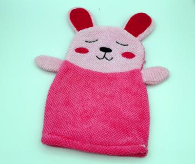 China EXFOLIATE Animal Bath Mitt Pet Bath Gloves Bath Sponge Mitt for sale