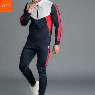 China Viable Custom Wholesale Mens Private Label Tracksuits Elastic Tracksuits Logo Men Sportswear Tracksuit Sports Set Adults Winter For Men for sale