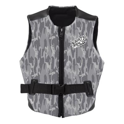 China Reversible Design Neoprene Impact Vest With Front Zip Strategic Armhole Size for sale