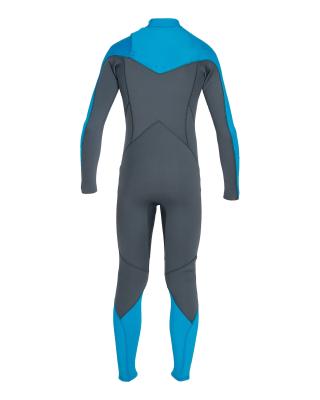 China Flexible Kids Neoprene Wetsuit Chest Zip With Long Sleeve / Stretch Neoprene Swimwear for sale