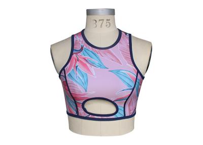 China Flexible / Premium Neoprene Womens Surfing Wetsuit Top Sublimation Printed for sale