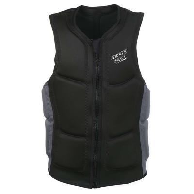 China Stealth Mens Neoprene Life Jackets / Smooth Skin Neoprene Buoyancy Vest for sale