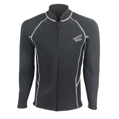 China 2mm Flexible Neoprene Surfing Wetsuit Jacket Top Super Stretching for sale