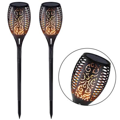 China Unborn LANDSCAPE Twilight Auto On/Off Solar Torch Light With Flame Flickering Solar Lawn Lamp for sale