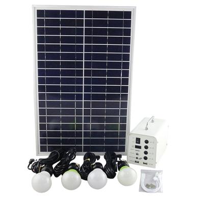 China Shenzhen Commercial Factor Direct Solar Home Lighting System 20w for sale