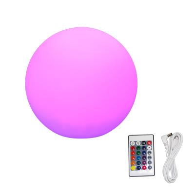 China 2021 New Dimmable Swimming Pool Floating Ball Solar Ball Light Transitional Waterproof Spa Light 16 Colors For Outdoor Decoration Swimming Pool Spa for sale