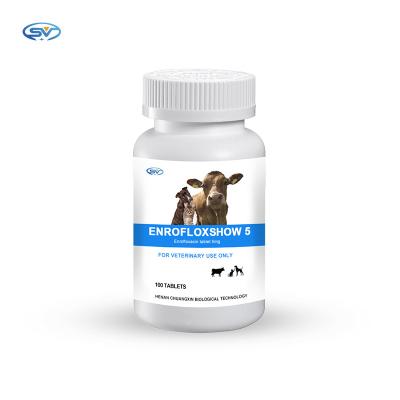 China Enrofloxacin Veterinary Bolus Tablet 5mg Bolus Medicine For Pet for sale