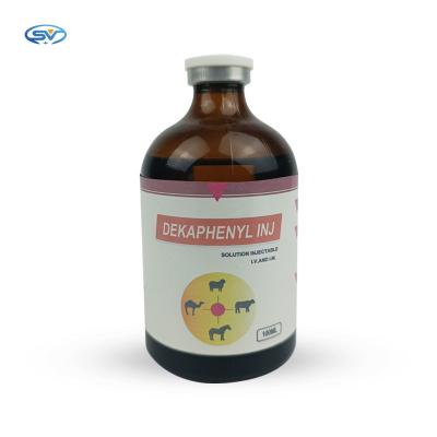 중국 Animal,100ml을 위한 수의학 주사 가능 약제 Dexamethasone+Phenylbutazone 18% 주사 가능 용액 판매용