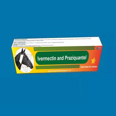 China Horse Oral Ointment Veterinary Antiparasitic Ivermectin Drugs And Praziquantel for sale