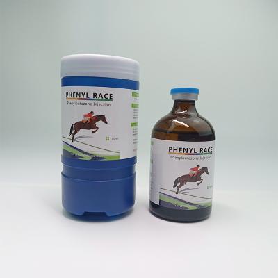 China Medicamentos inyectables veterinarios inyección de fenilbutazona para caballos de carreras: alivia rápidamente la inflamación musculoesquelética en venta