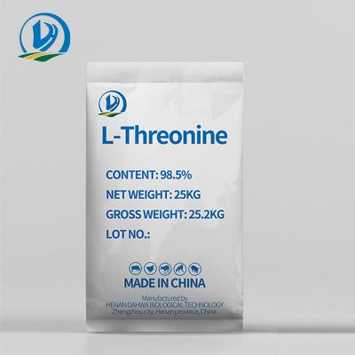 China Animal Feed Additives L Threonine Animal Feed Additives CAS 72-19-5 White Crystalline Powder for sale