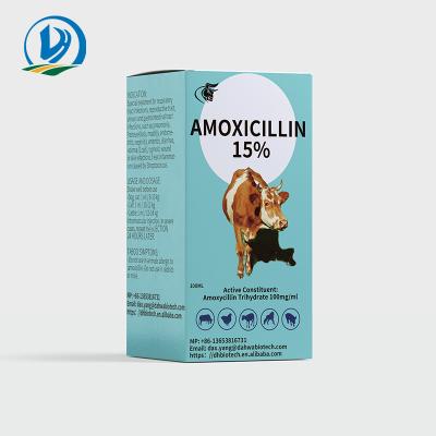 China Vieh-Veterinärschafe des amoxicillin-15% antiparasitischen der Drogen-50ML 100ML zu verkaufen