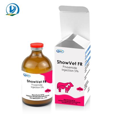 Chine Injection injectable vétérinaire de furosémide de diurétique de drogues 10 mg/ml pour des bétail à vendre